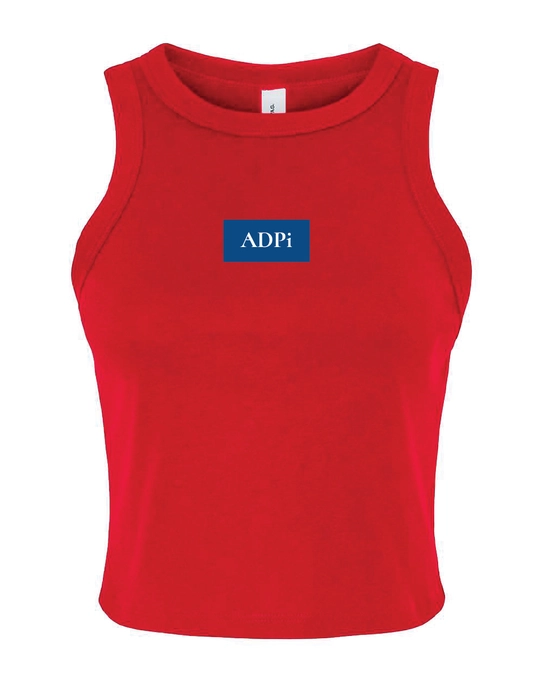 Sorority Patch Tank- Large Patch