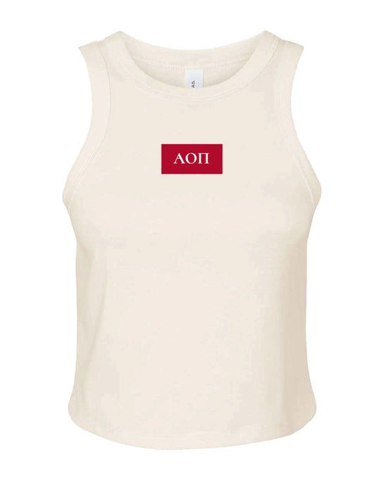 Sorority Patch Tank- Large Patch