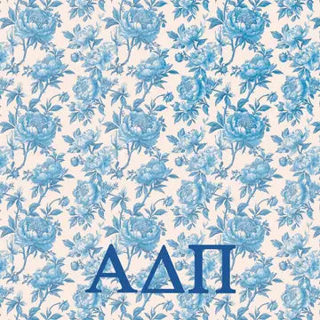 Sorority Floral Minky Blanket