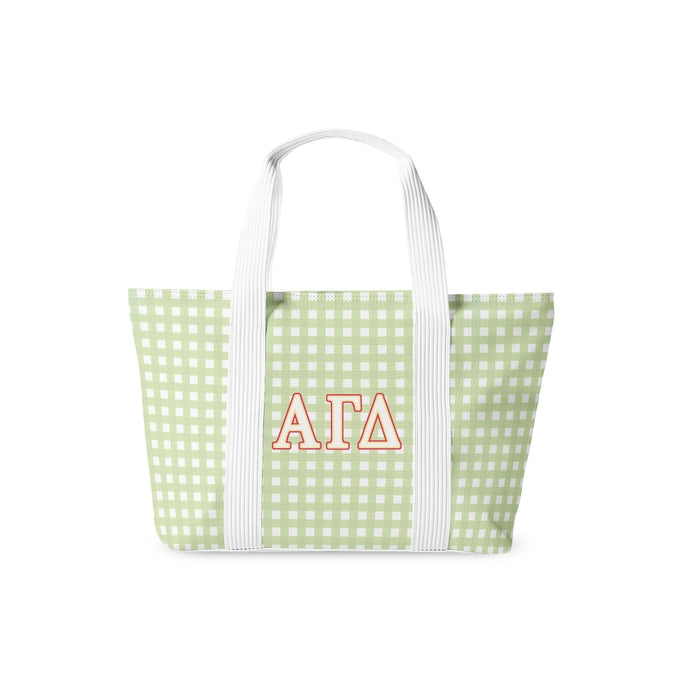 Sorority Greek Letter Tote Bag
