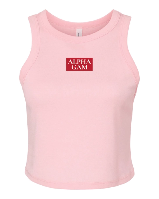 Sorority Patch Tank- Large Patch
