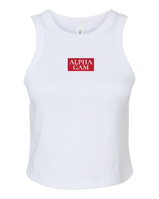 Sorority Patch Tank- Large Patch