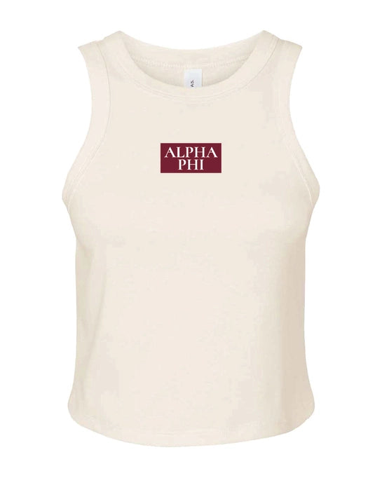 Sorority Patch Tank- Large Patch