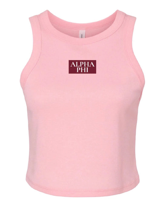 Sorority Patch Tank- Large Patch