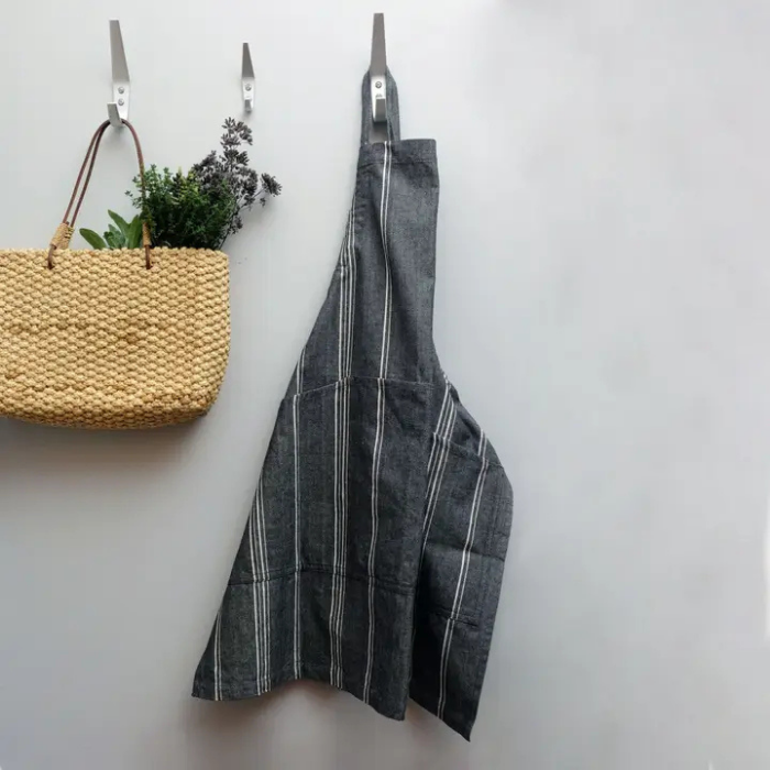 Full Length Stripe Apron