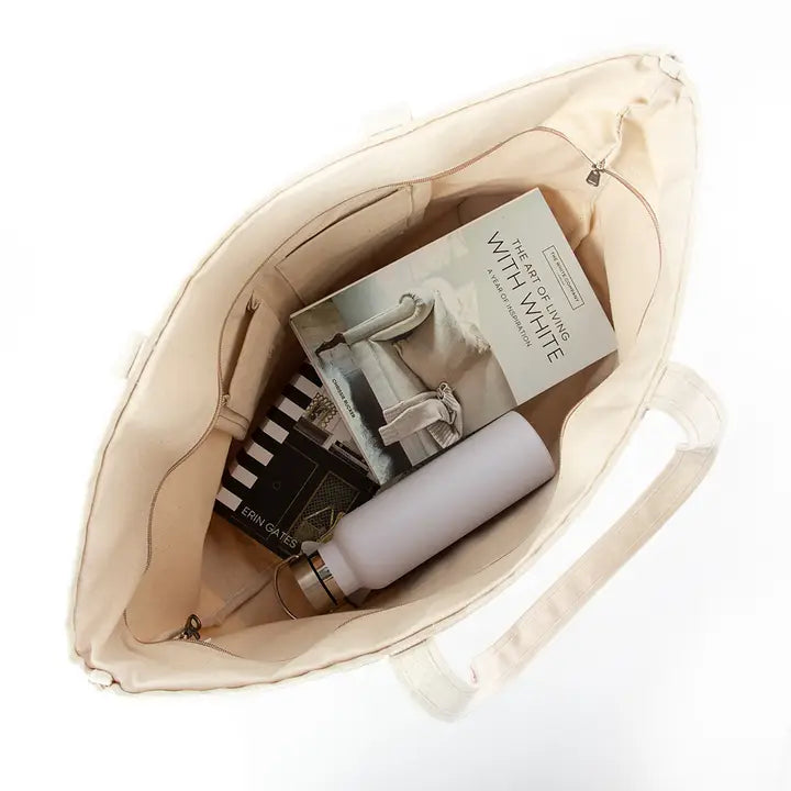 The Classic Canvas Carryall Tote