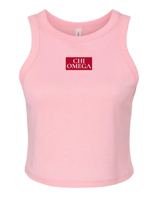 Sorority Patch Tank- Large Patch