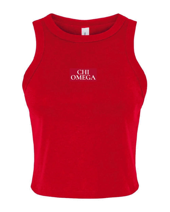 Sorority Patch Tank- Large Patch
