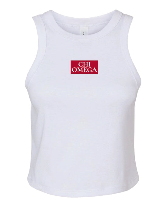 Sorority Patch Tank- Large Patch