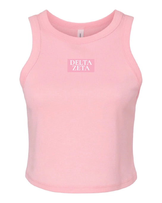 Sorority Patch Tank- Large Patch
