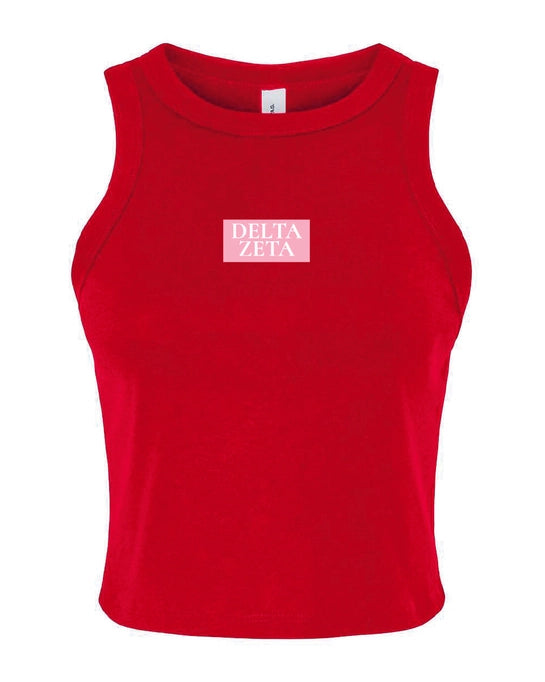 Sorority Patch Tank- Large Patch
