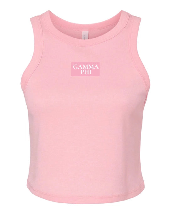 Sorority Patch Tank- Large Patch