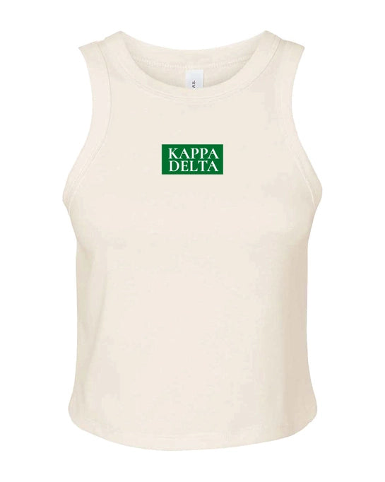 Sorority Patch Tank- Large Patch