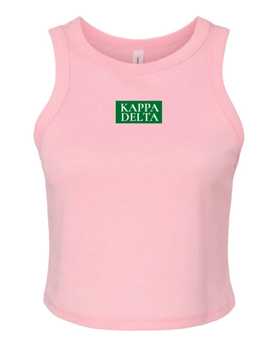 Sorority Patch Tank- Large Patch