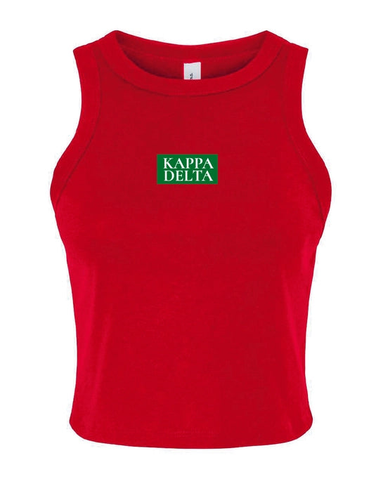 Sorority Patch Tank- Large Patch