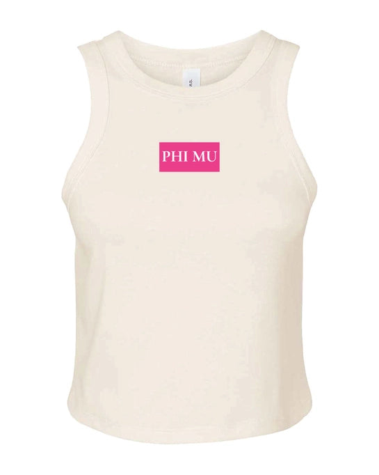 Sorority Patch Tank- Large Patch