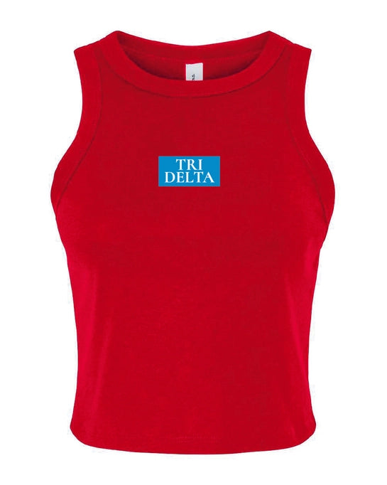Sorority Patch Tank- Large Patch