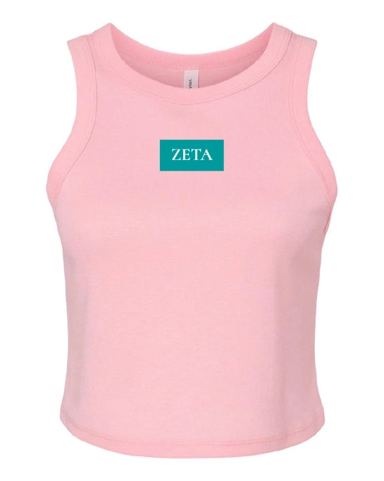 Sorority Patch Tank- Large Patch