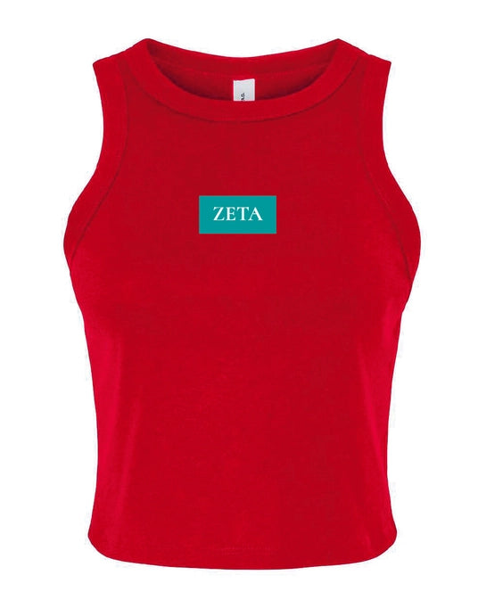 Sorority Patch Tank- Large Patch
